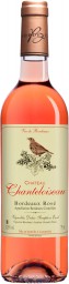 Photographie d'un bouteille du Bordeaux Rosé, Château Chanteloiseau